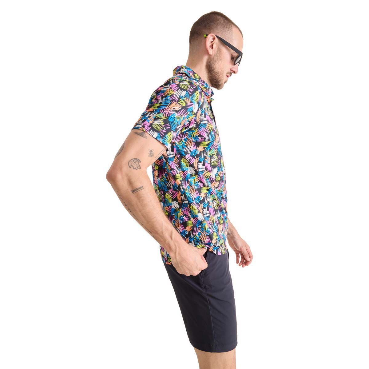 Chubbies Men's Abstract Aloha (Performance Polo )