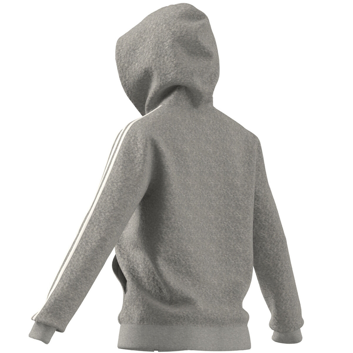adidas Women's Essentials 3-Stripes Full-Zip Fleece Hoodie