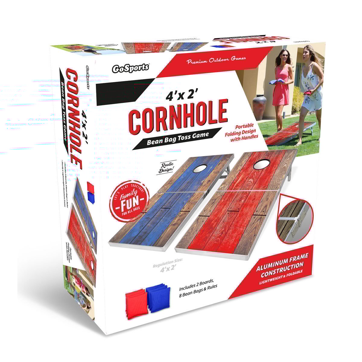 Gosports 2x4 Foldable Cornhole Set