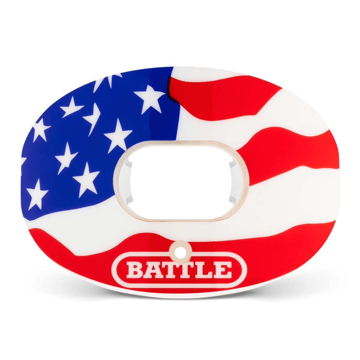 Battle Sports Chrome Predator Oxygen - Silver with Black Teeth