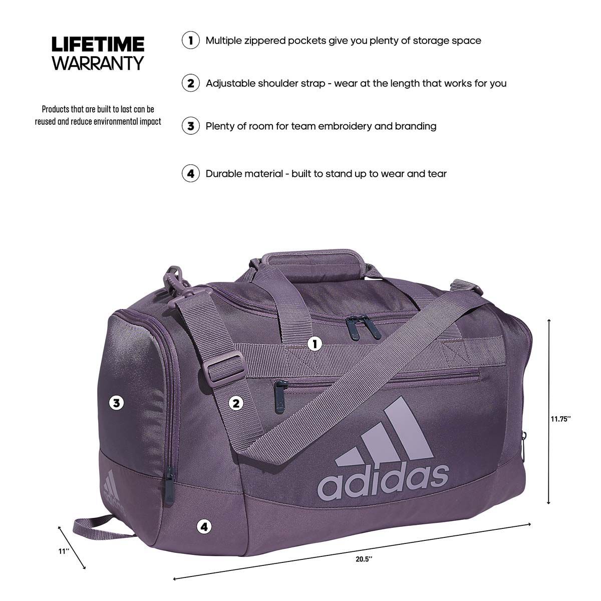 adidas Adidas Defender IV Small Duffel