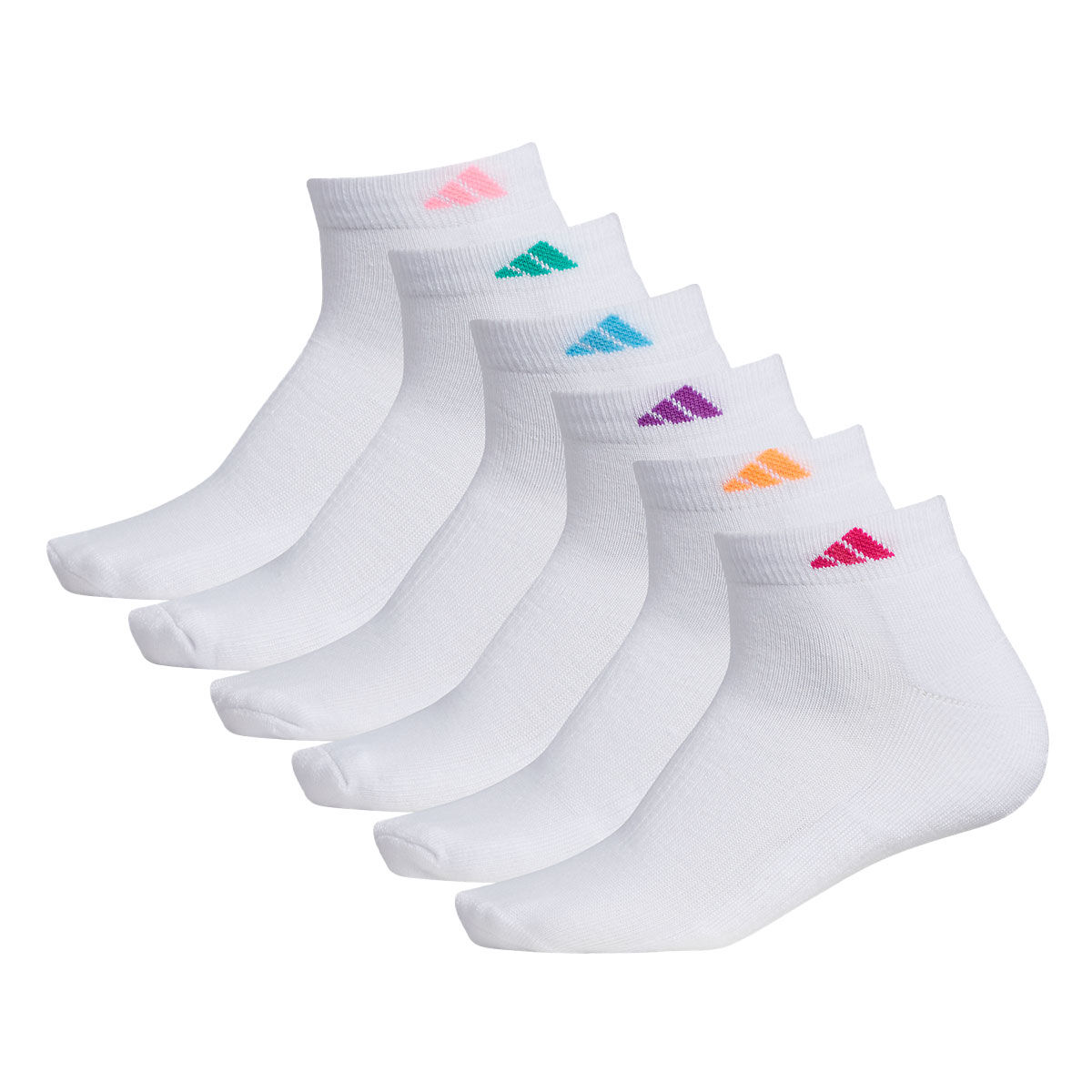 adidas Adidas Women's Athletic Cushioned 6-Pack Low Cut Sock