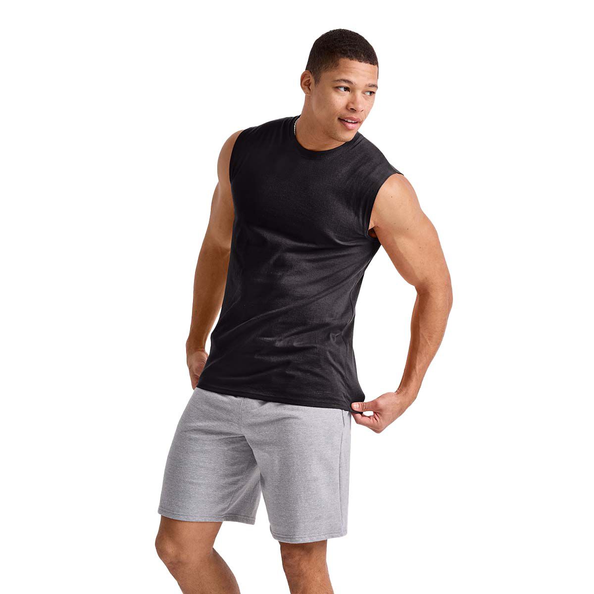Hanes Men's Essential Cotton Muscle