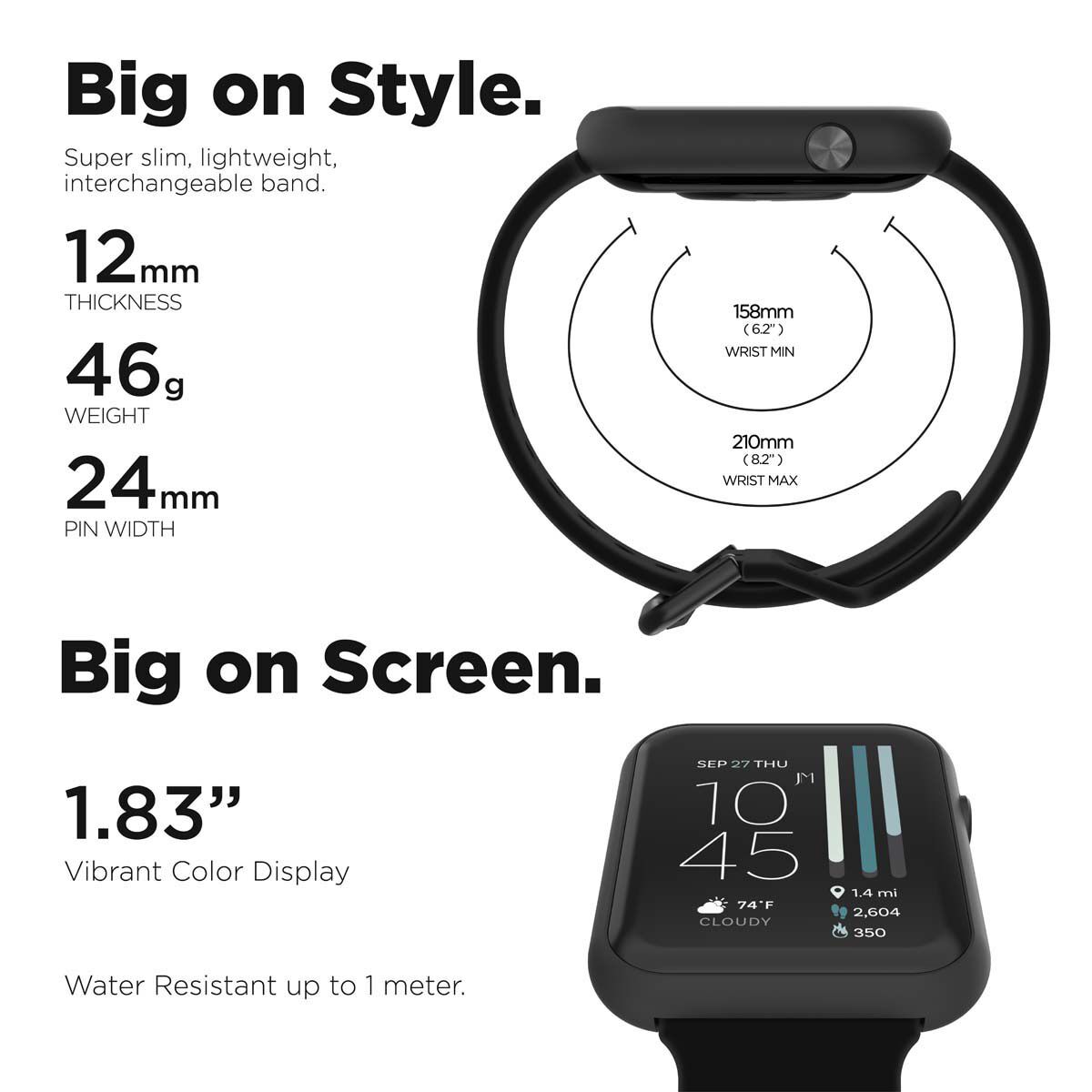 Itouch Air 4 Smartwatch Jillian Michaels 46MM