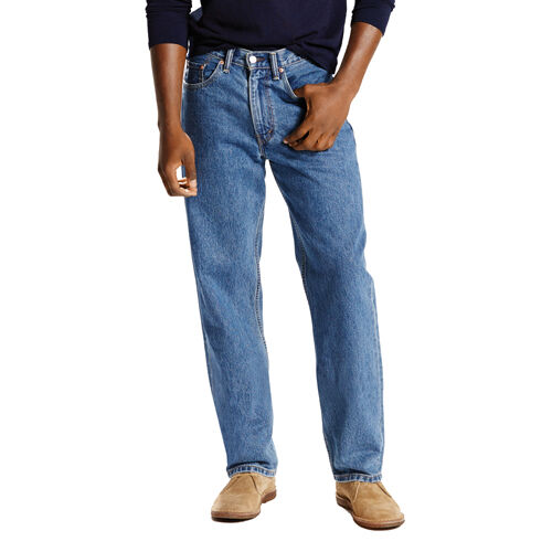Levi's Men's 550 Medium Stonewashed Relaxed Fit Jeans