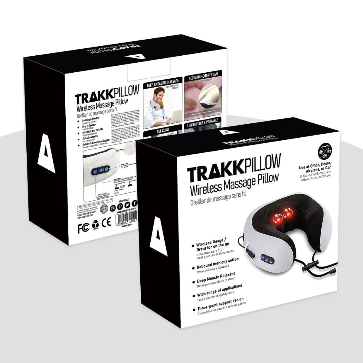 Trakk Wireless Neck Massage Pillow