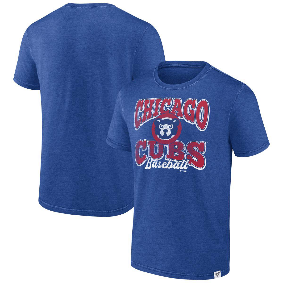 Fanatics Chicago Cubs Heritage Snow Wash Tee