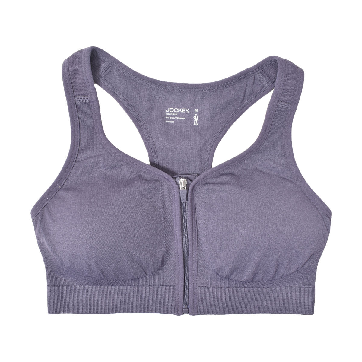 Jockey Women's Front Zip Sports Bra
