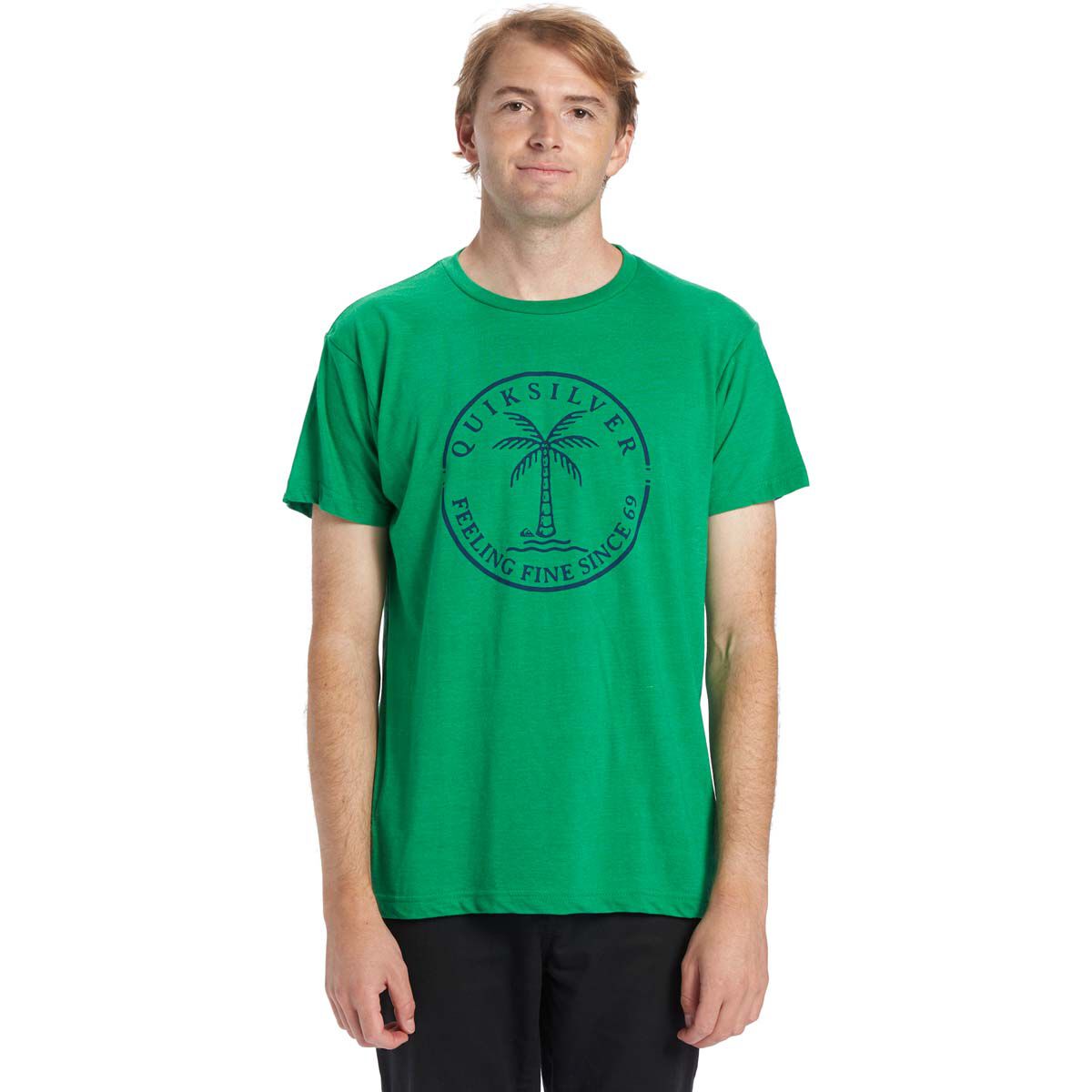 Quiksilver Men's Circle Palm Short Sleeve Tee