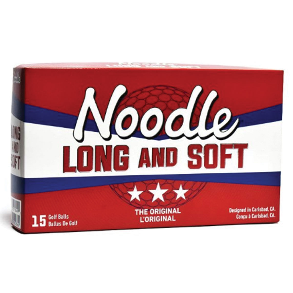 Taylormade Noodle Long and Soft White 15 Pack Golf Balls