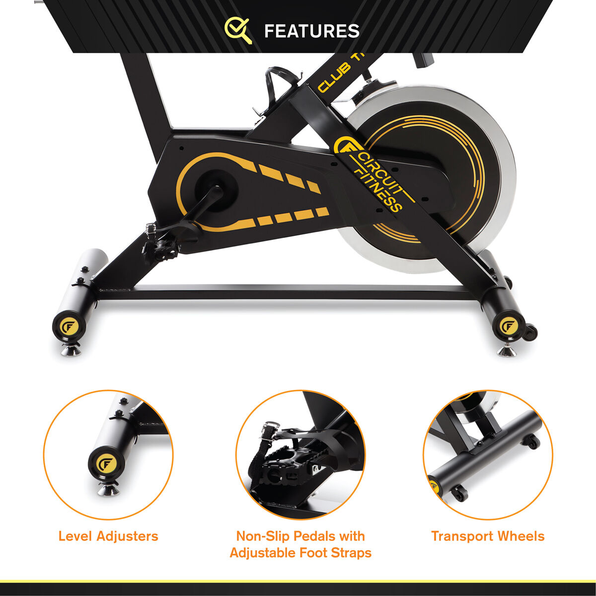 Circuit Fitness 40 lbs Revolution Cardio Cycle