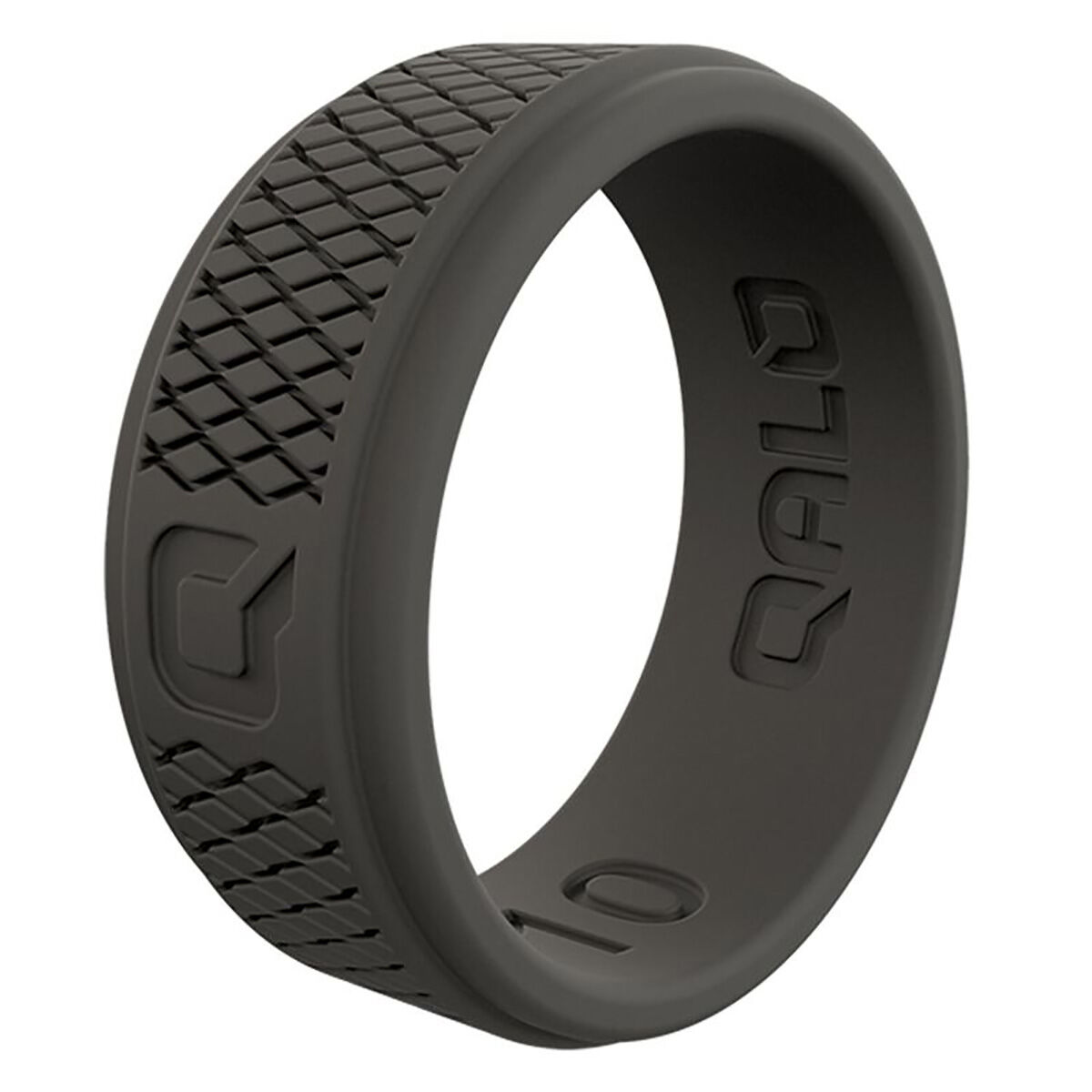 Qalo Cross hatch Q2X Silicone Ring