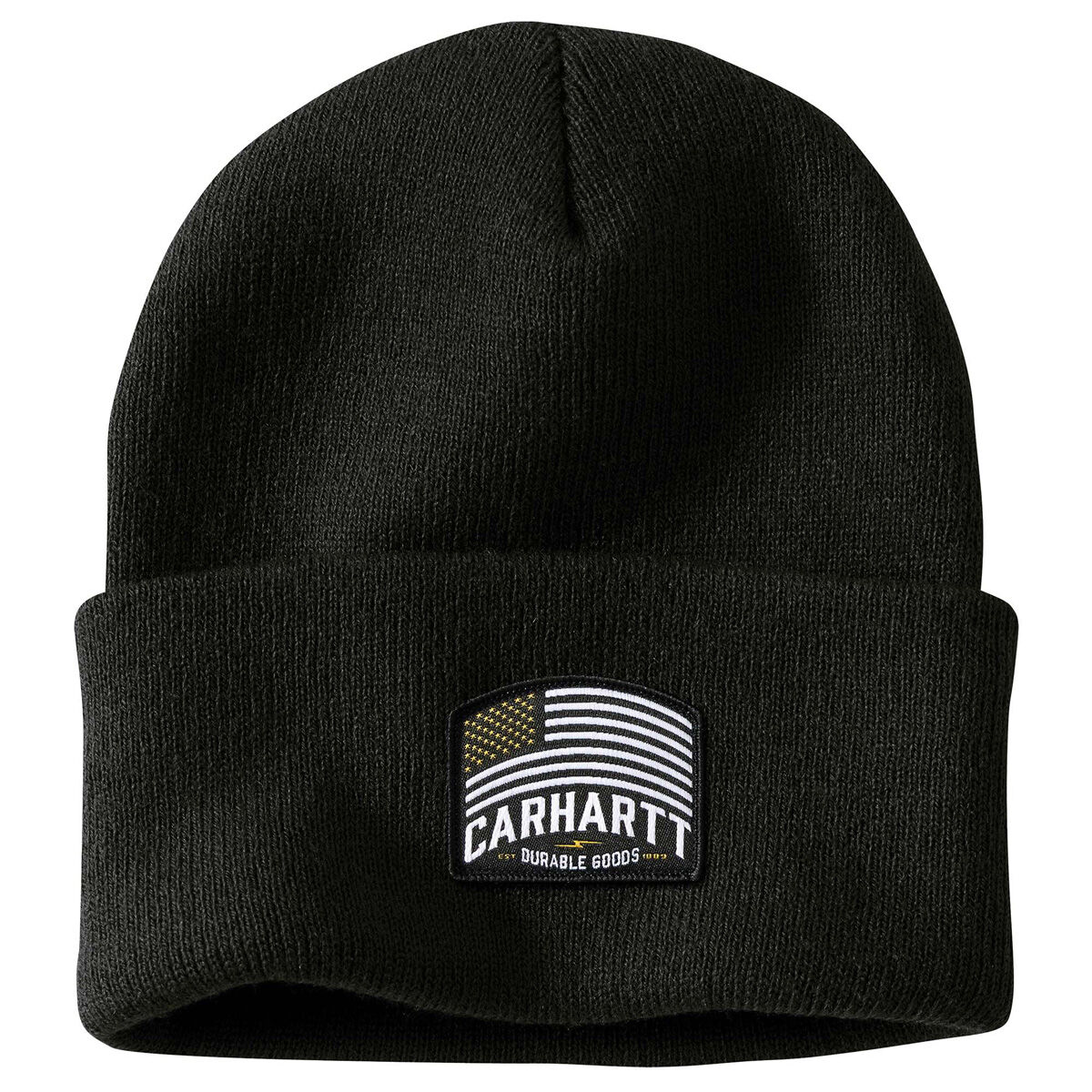 Carhartt Men's Knit Flag Patch Beanie