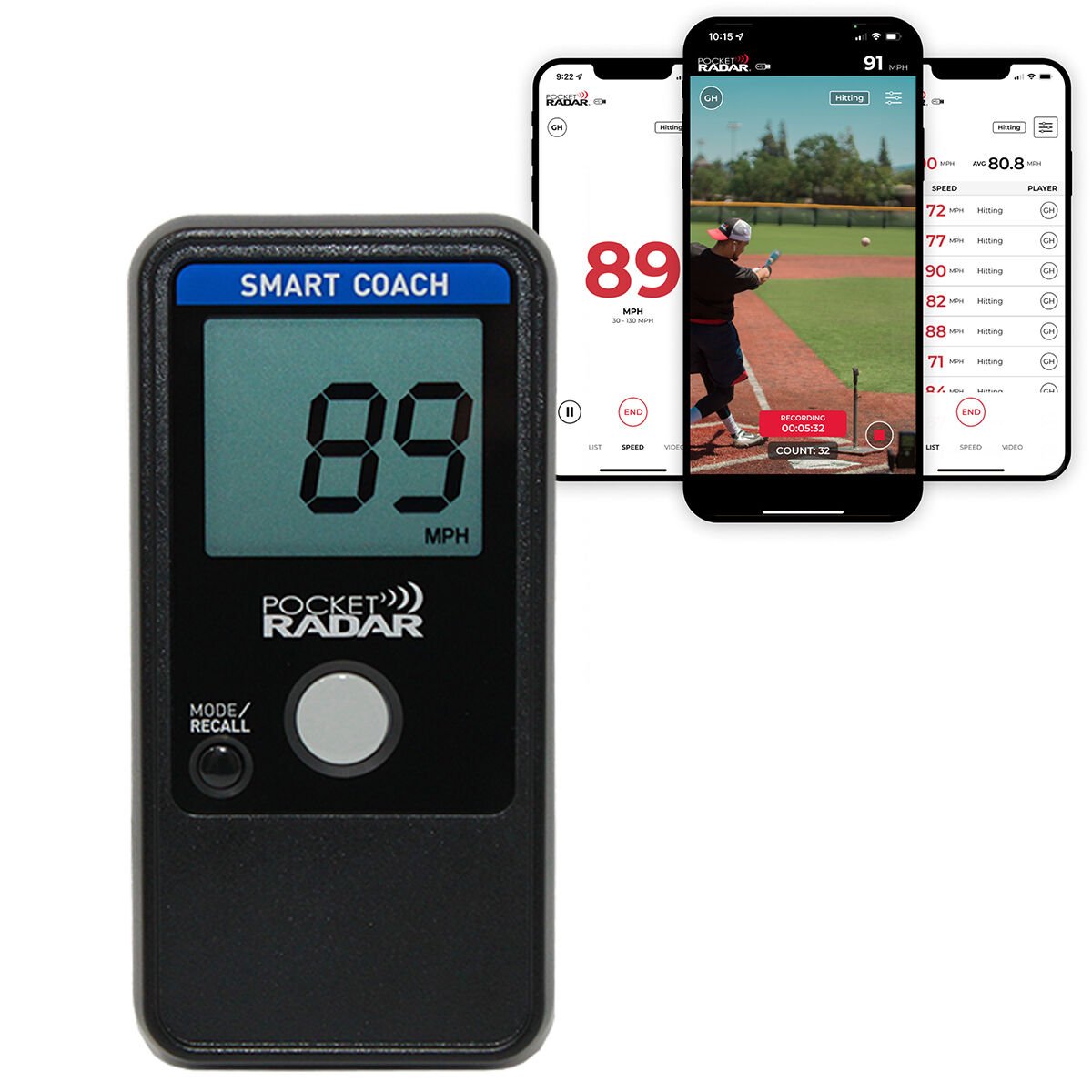 Pocket Radar Smart Coach