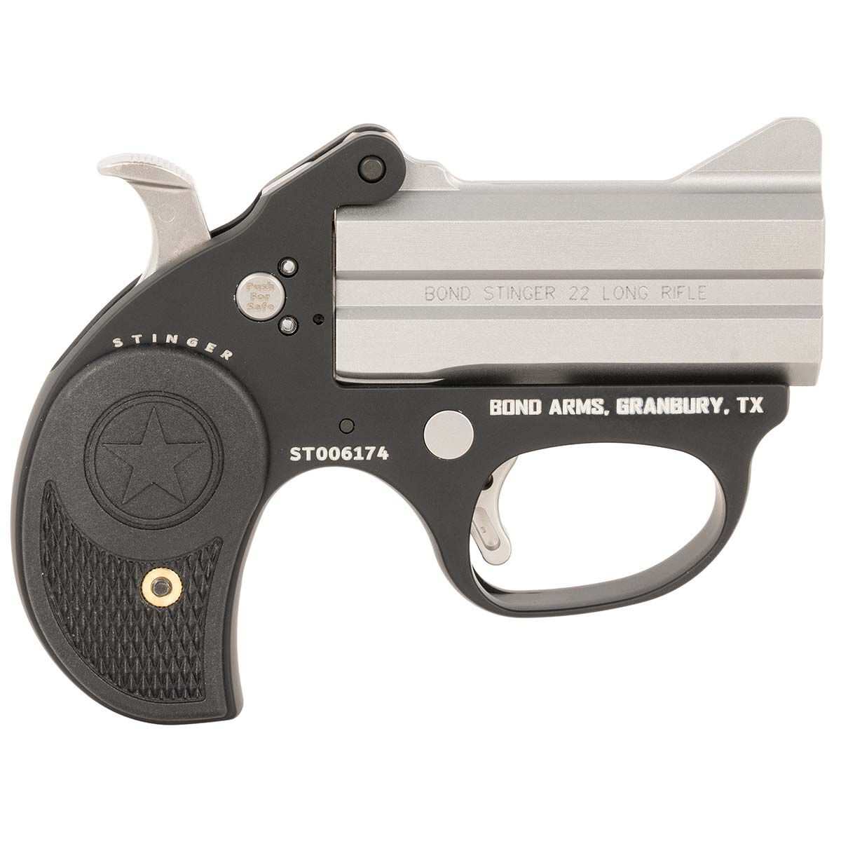 Bond Arms Stinger Alum 22 LR 3" 2 Pistol
