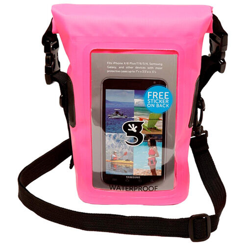 Geckobrands Waterproof Phone Tote