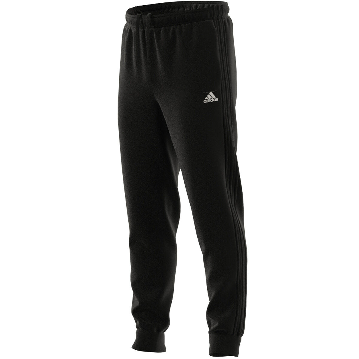 adidas Men's Essentials Warm-Up Tapered 3-Stripes Track Pants
