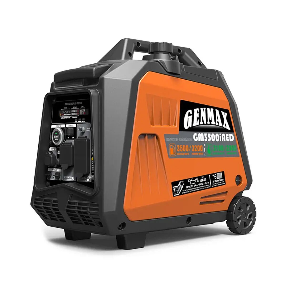 Genmax Power 3500w Dual-Fuel Inverter generator
