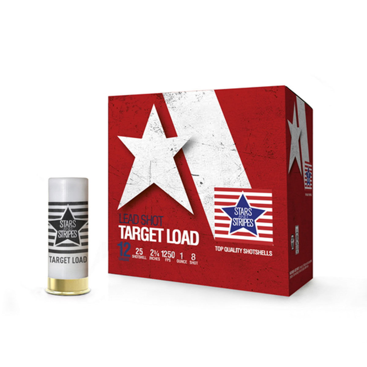 Stars & Stripes 12 Gauge 1 Oz Target Load #8 Shot