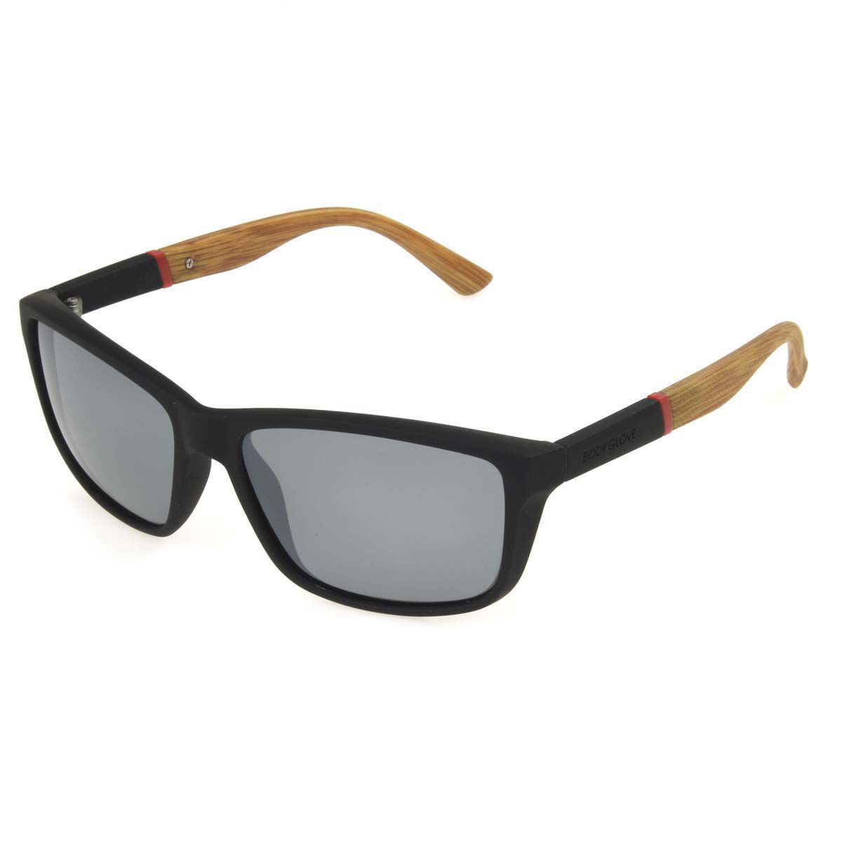 Body Glove Black And Brown Sunglasses With Gray Lenses