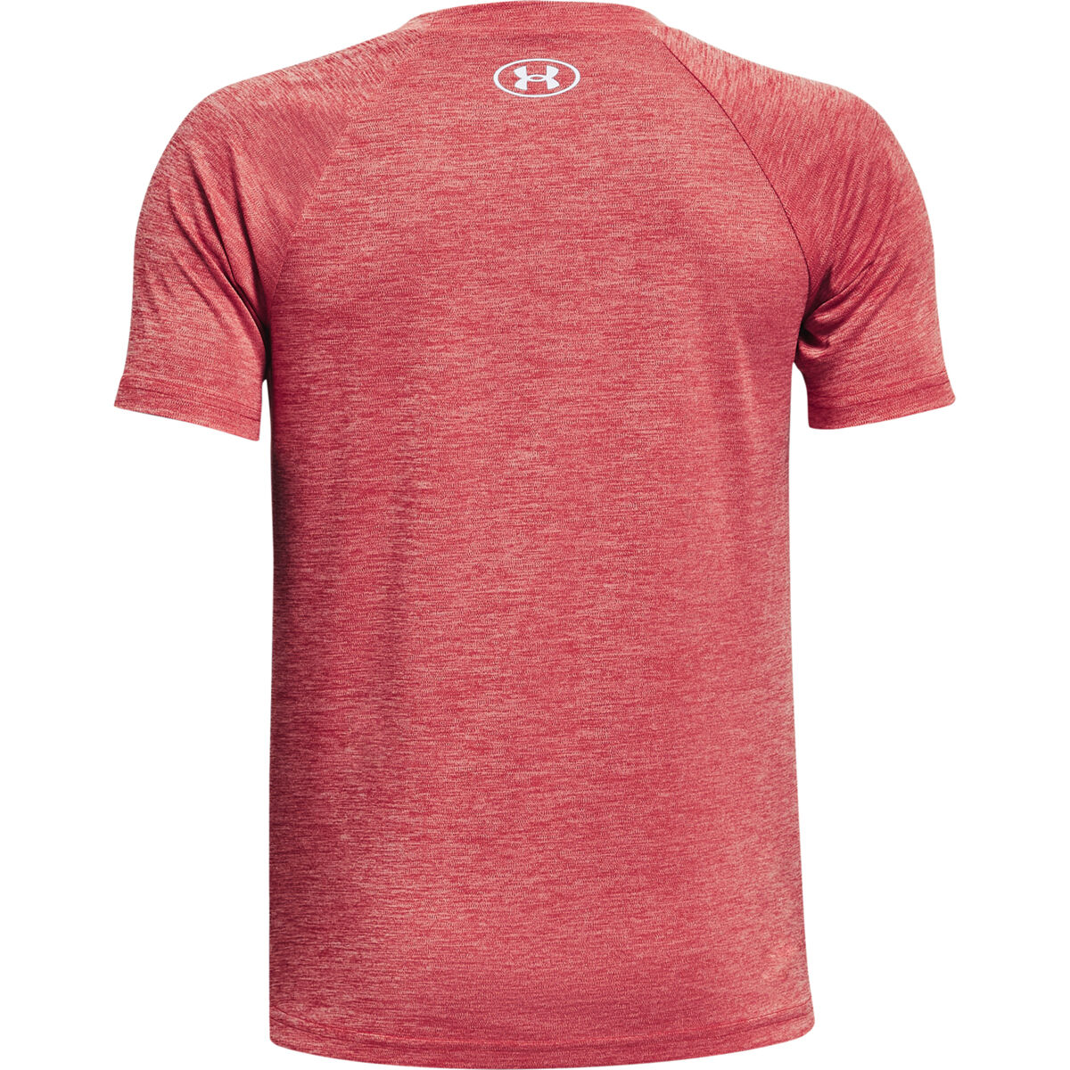 Under Armour Boys' Tech Split Logo Hybrid Shorts Sleeve Crew Neck Tee