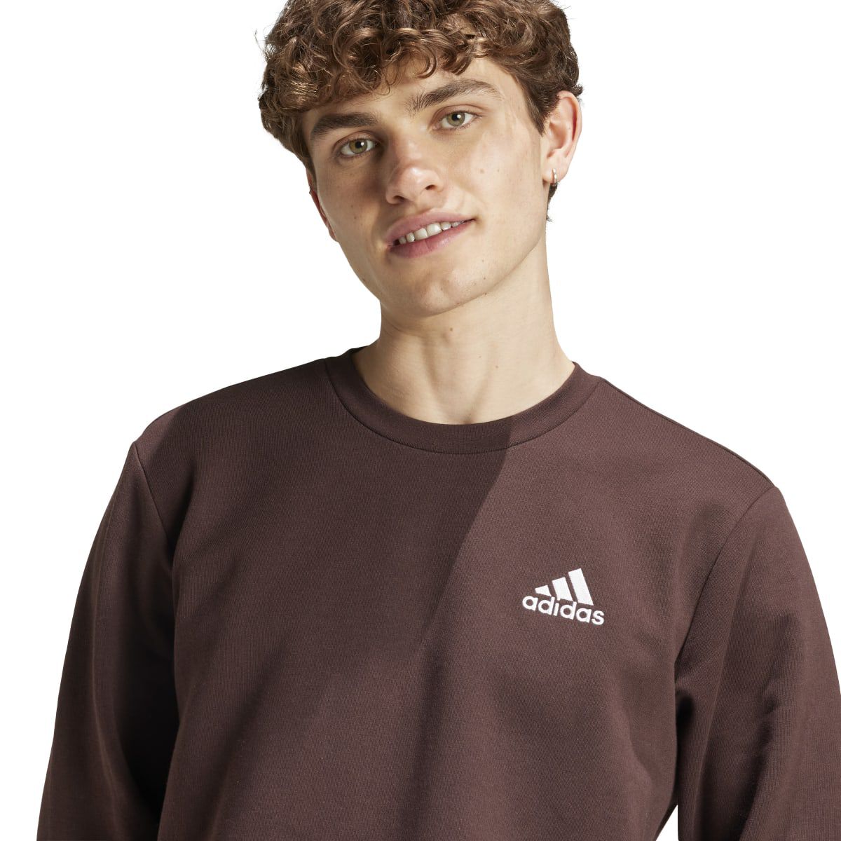 adidas Men's Long Sleeve Feel Cozy Crew