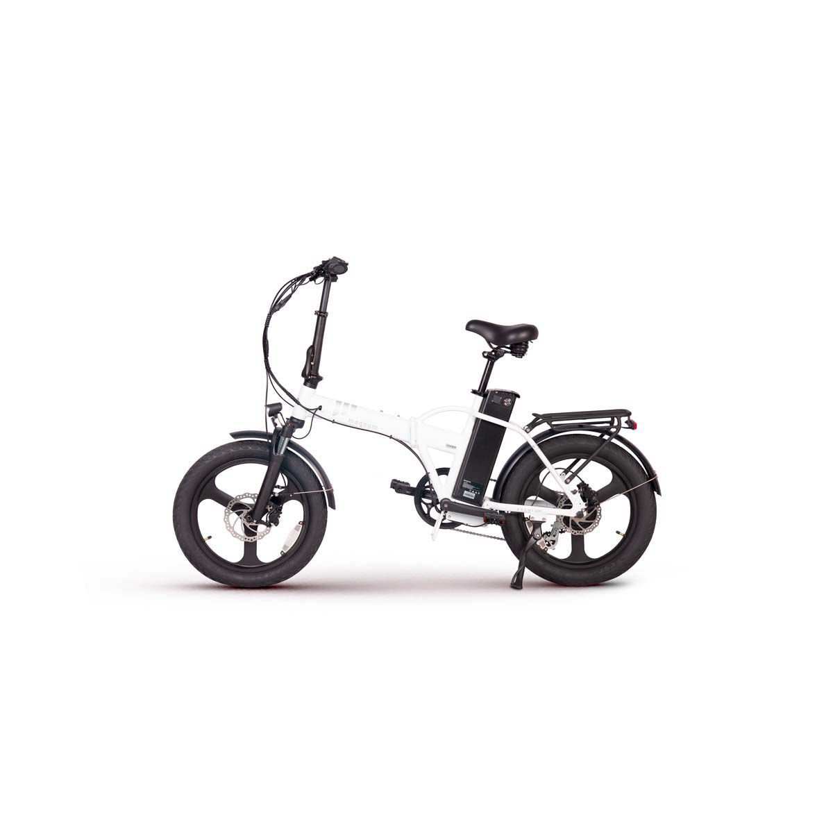 Magnum Bikes Premium III HS - White/Silver - 48v 15Ah