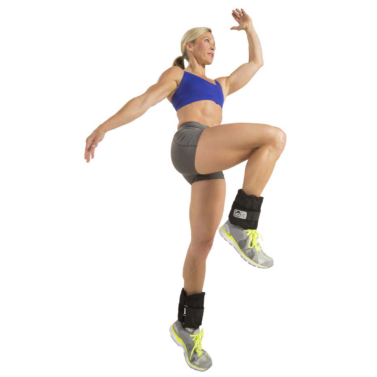 Go Fit 5lb Adjustable Ankle Weights