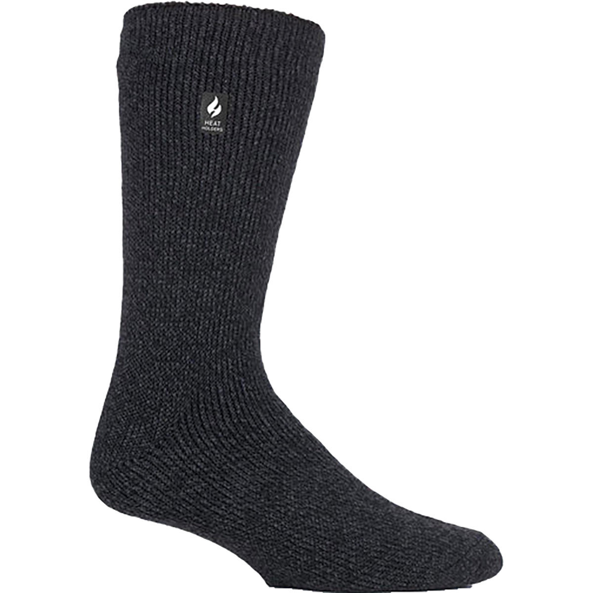 Heat Holders Twist Crew Black/Grey Socks