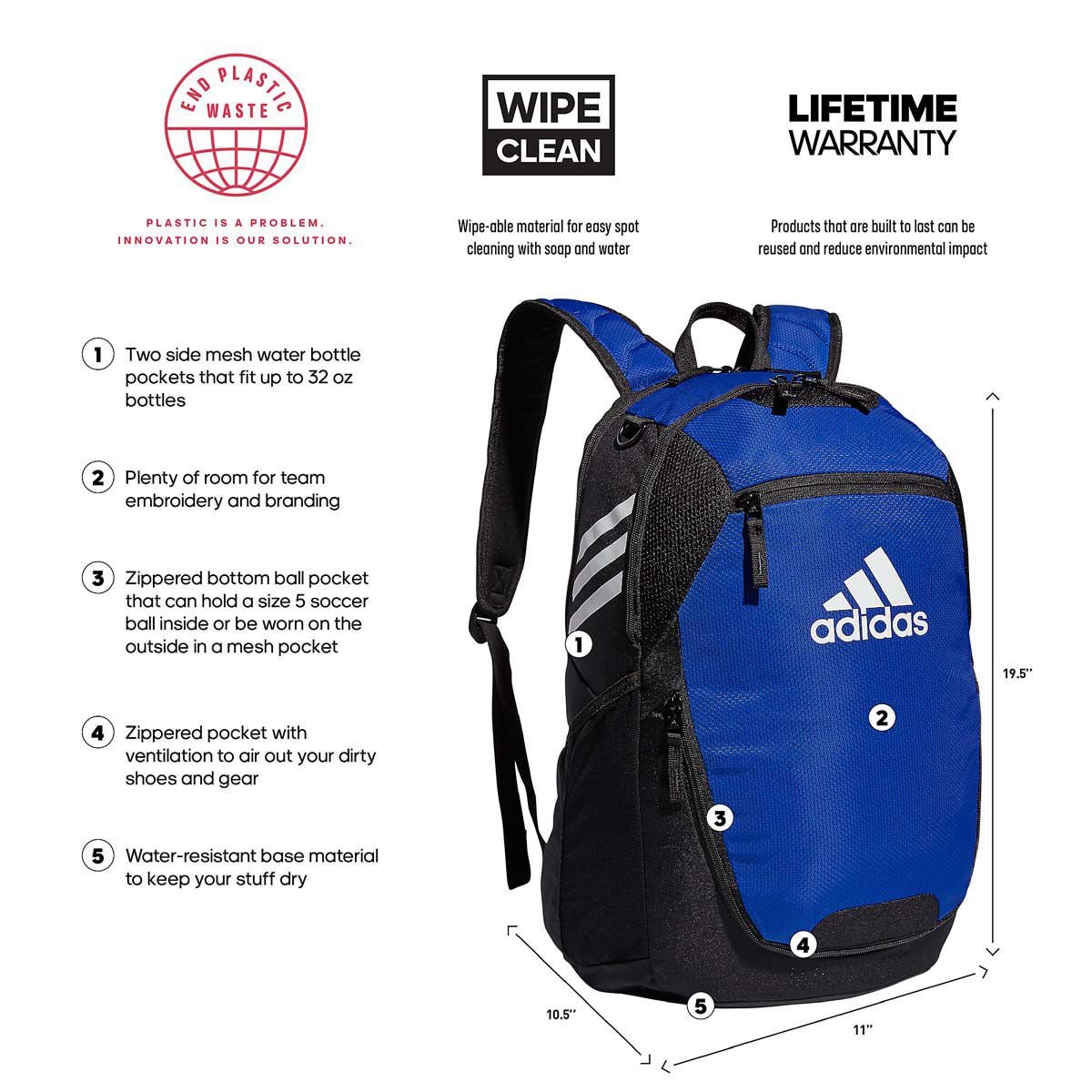 adidas Adidas Stadium 3 Backpack