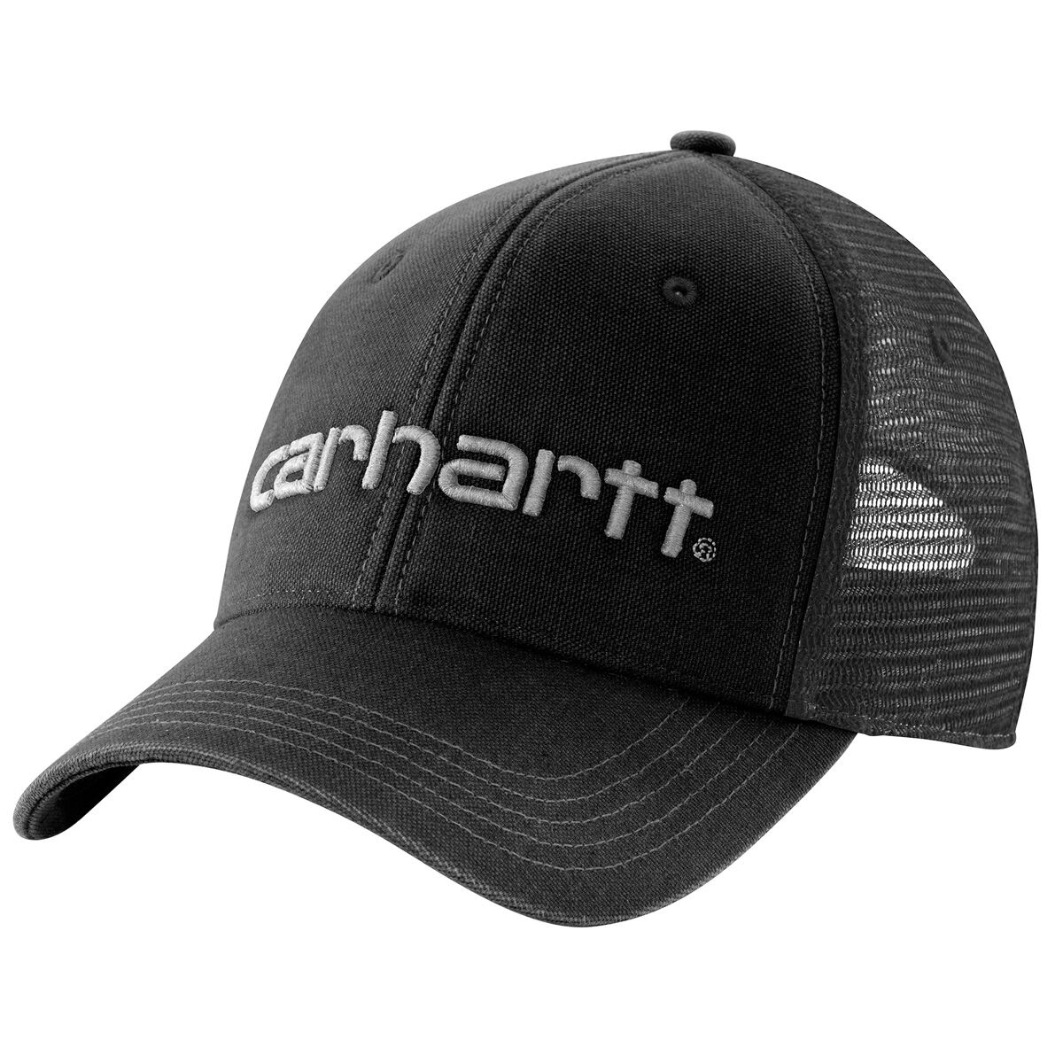 Carhartt Canvas Mesh-Back Logo Graphic Cap