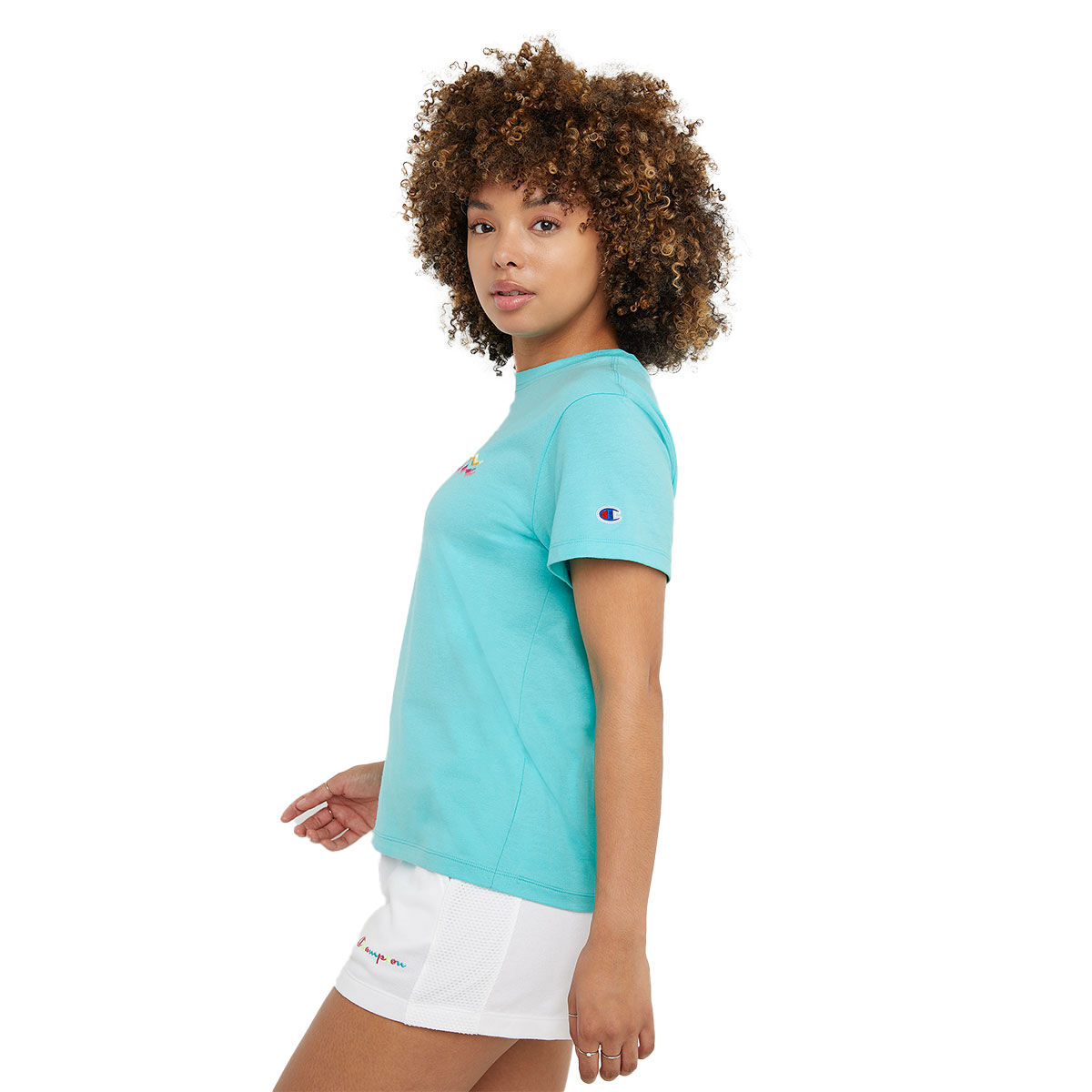 Champion Women's Prismatic Script Tee