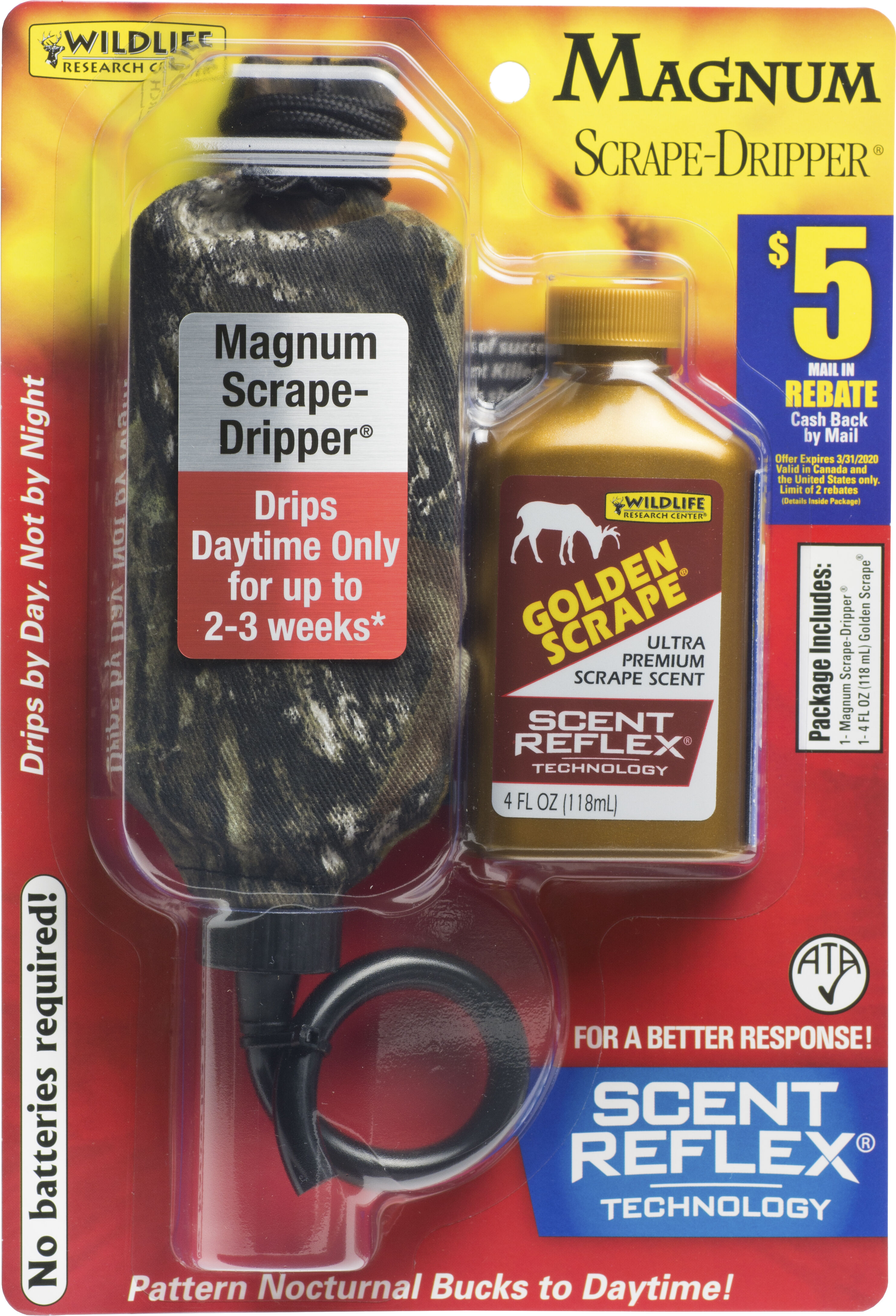 Wildlife Research Magnum Scrape-Dripper Combo