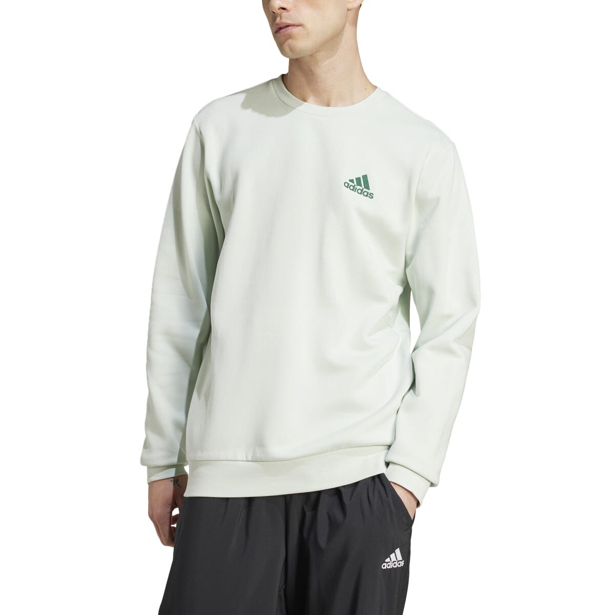 adidas Men's Long Sleeve Feel Cozy Crew