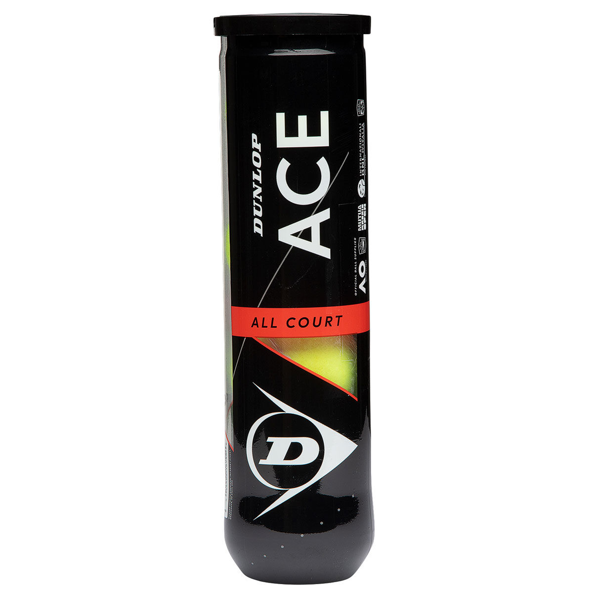 Dunlop Ace All Court Tennis Ball (4 Ball Can)