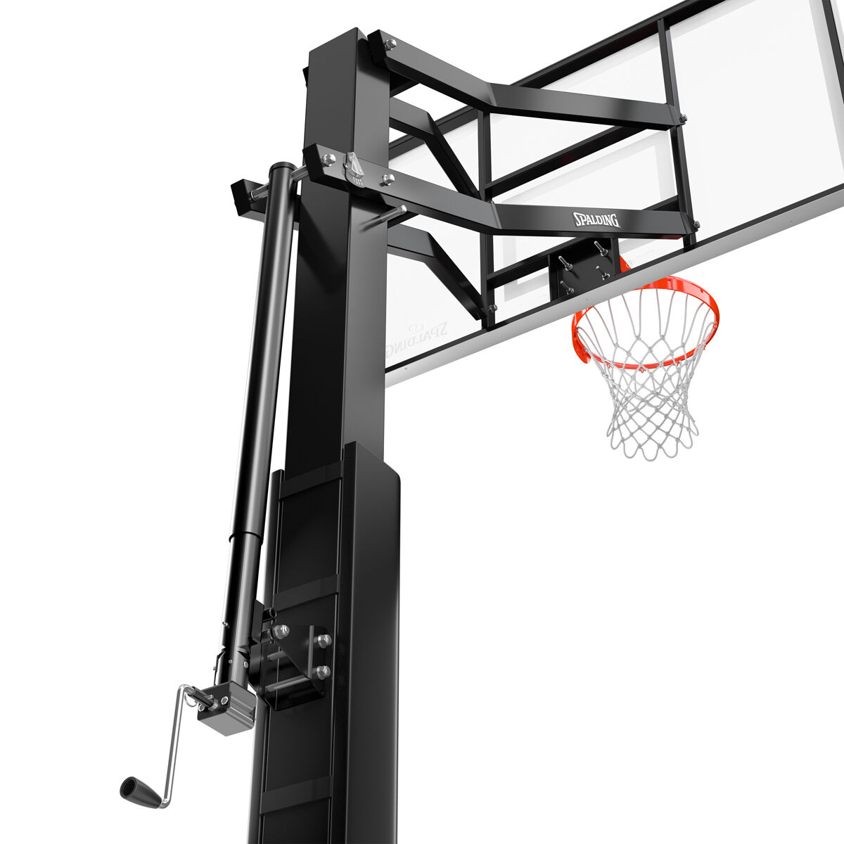 Spalding 72" Tempered Glass 888 Series In-Ground Basketball Hoop