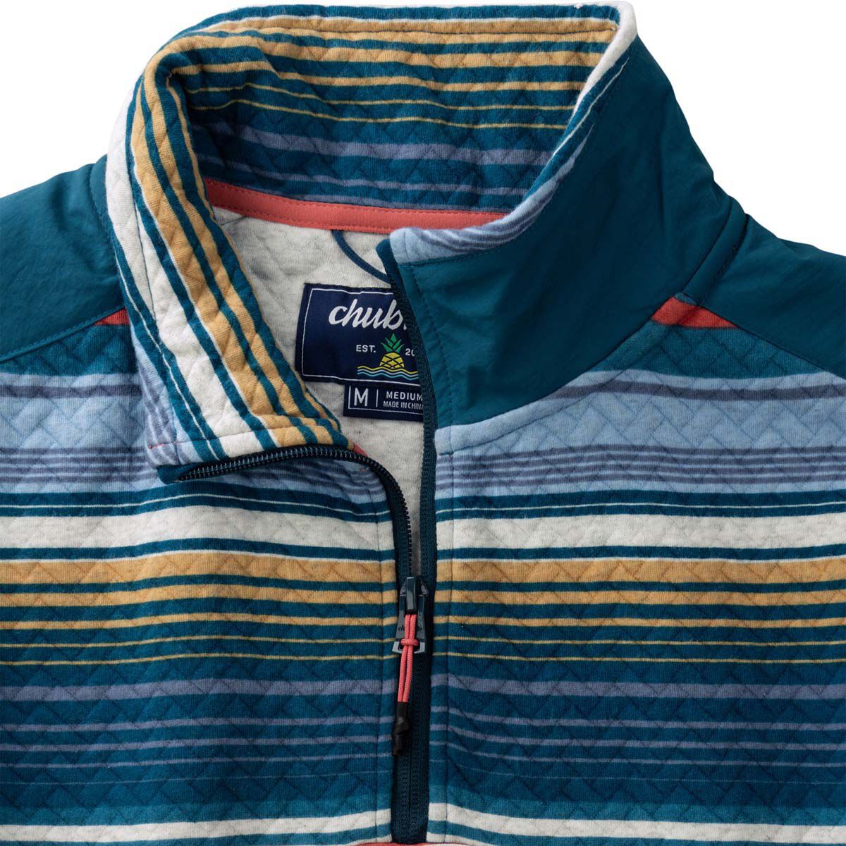 Chubbies Men's Even Keel (Quilted Quarter-Zip)