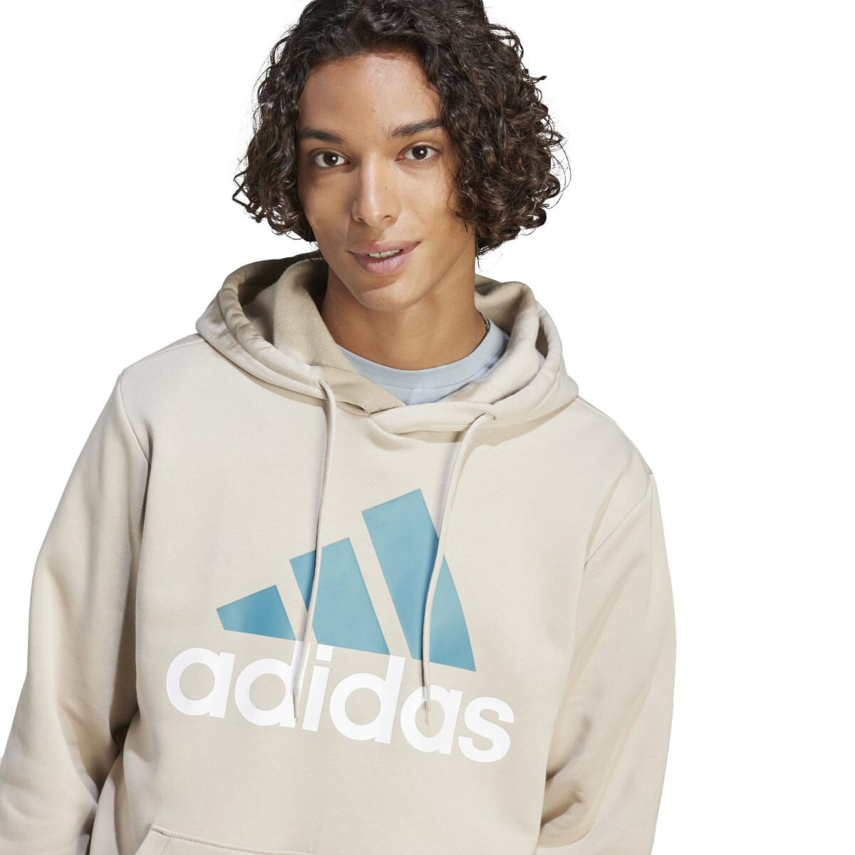 adidas Men's Big Logo Flc Hood