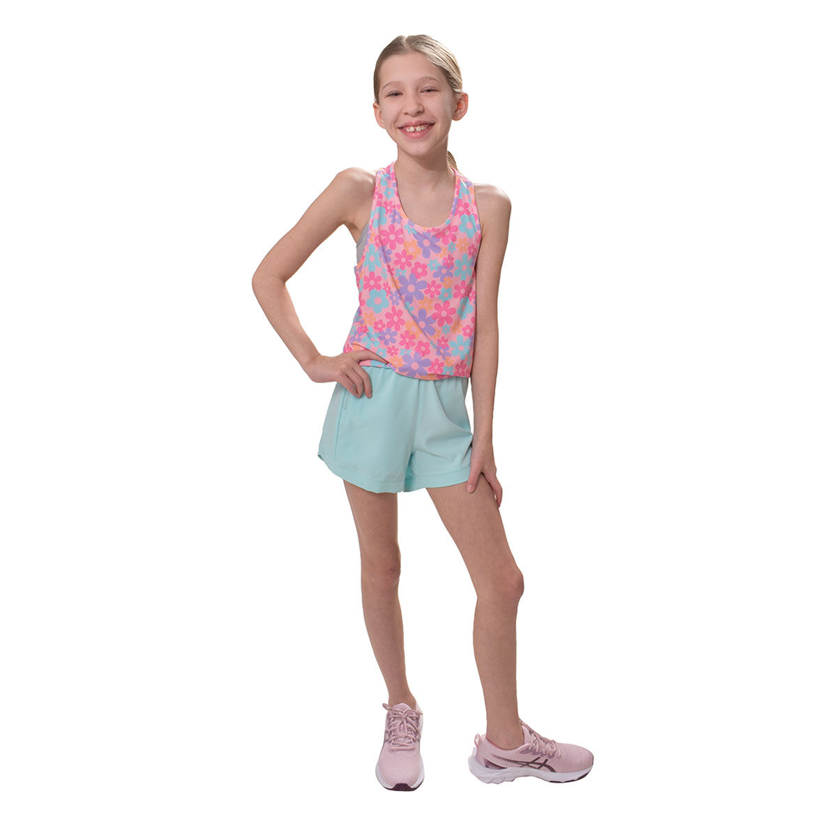 Ebb & Flow Girls' Racerback Tank