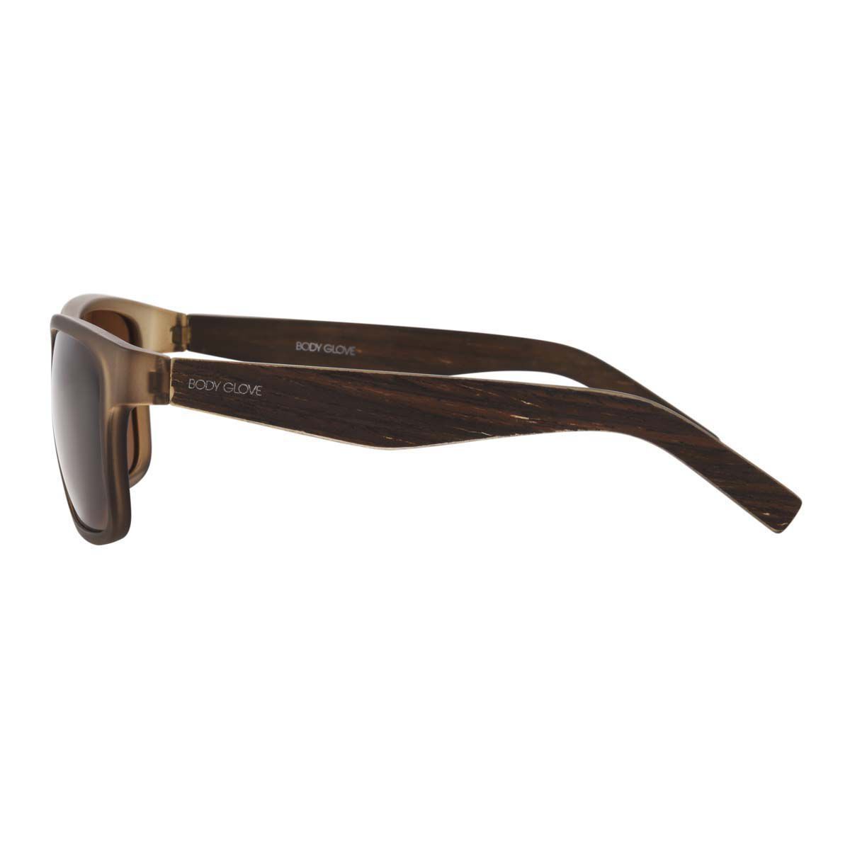 Body Glove Brown Rectangle Sunglasses