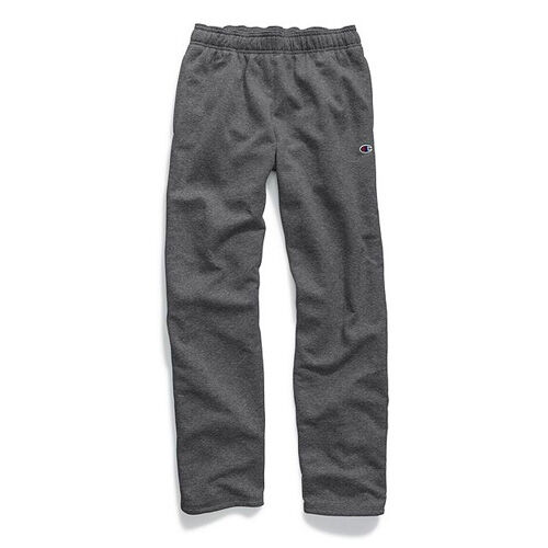 Champion Men's Powerblend Fleece Open Bottom Pants