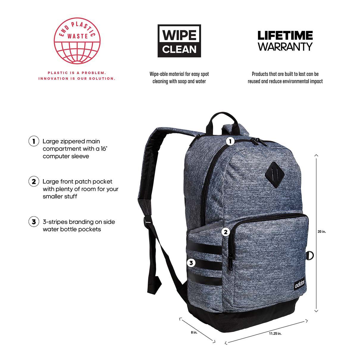 adidas Adidas Classic 3S 4 Backpack