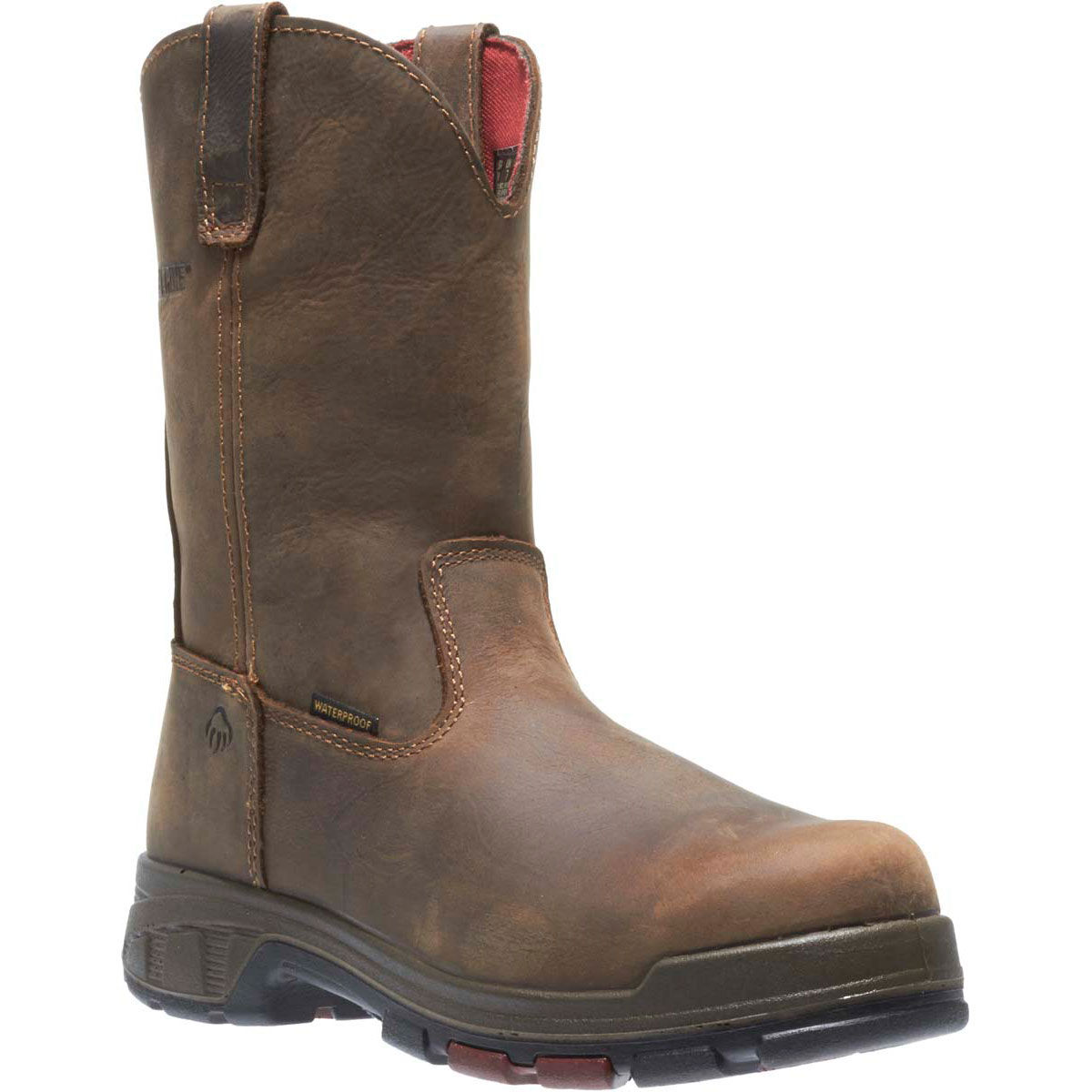 Wolverine CABOR WELLINGTON WP - DARK COFFEE