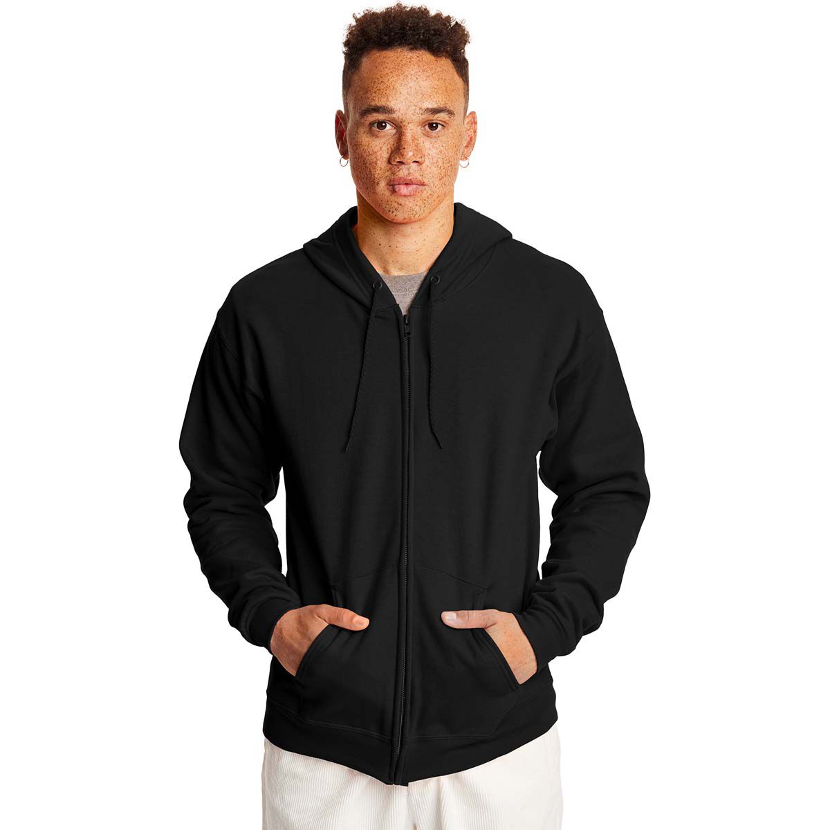 Hanes Men's Full Zip Fleece