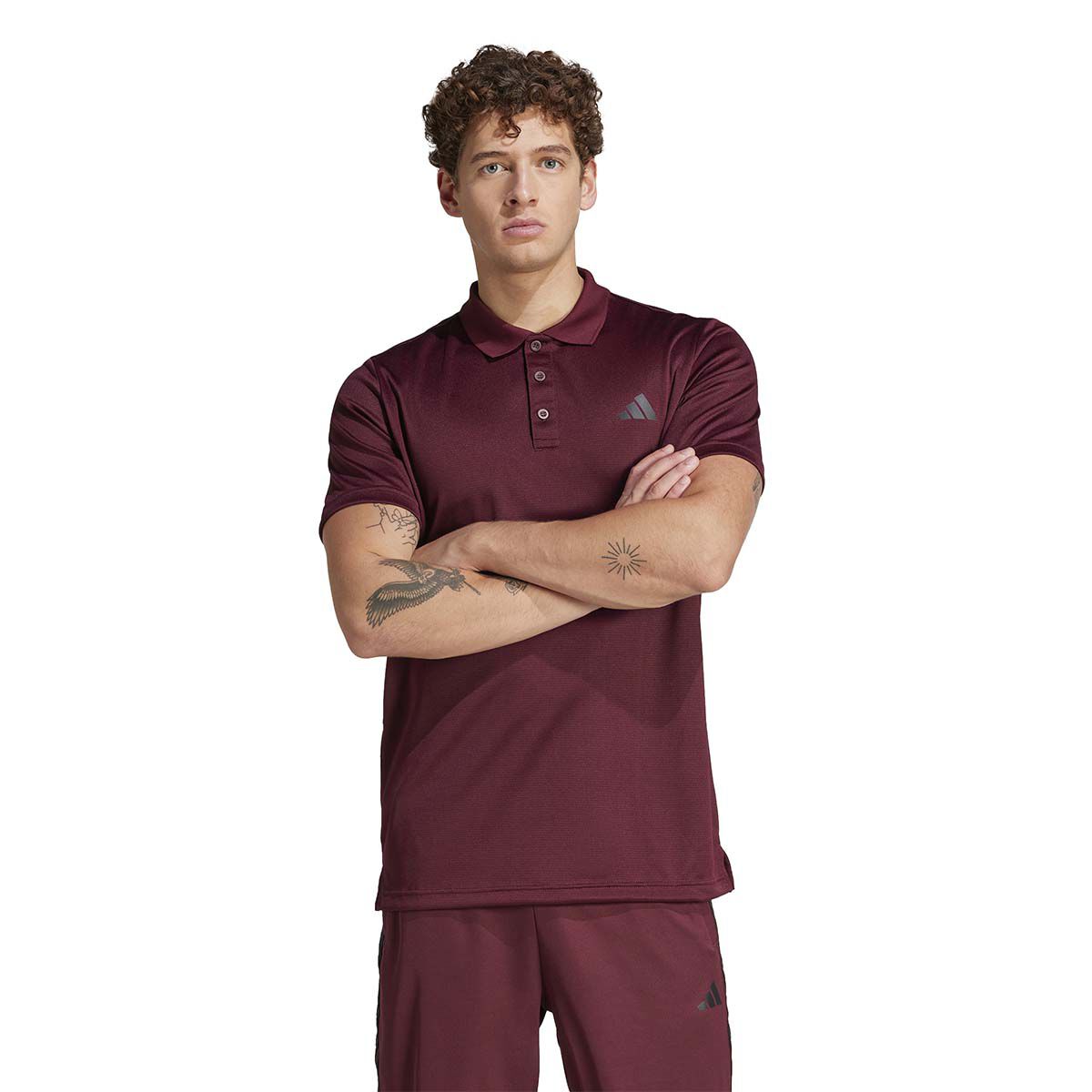 adidas Men's Train Essentials Training Polo Shirt