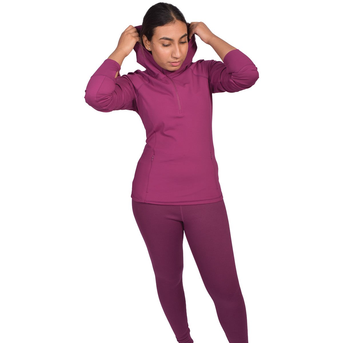 90 Degree Women's 1/4 Zip Hood