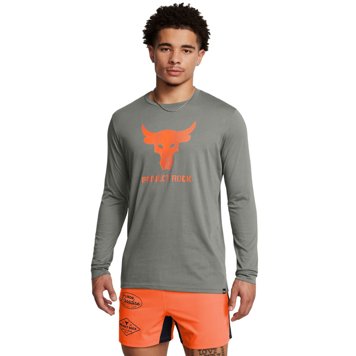 Under Armour Men's Project Rock Brahma Bull Long Sleeve