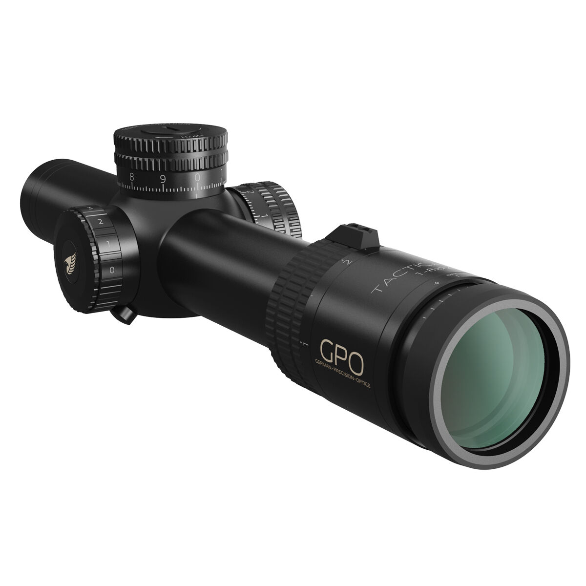 German Perc Opt R820 TACTICAL  1-8X24ITAC  BLACK