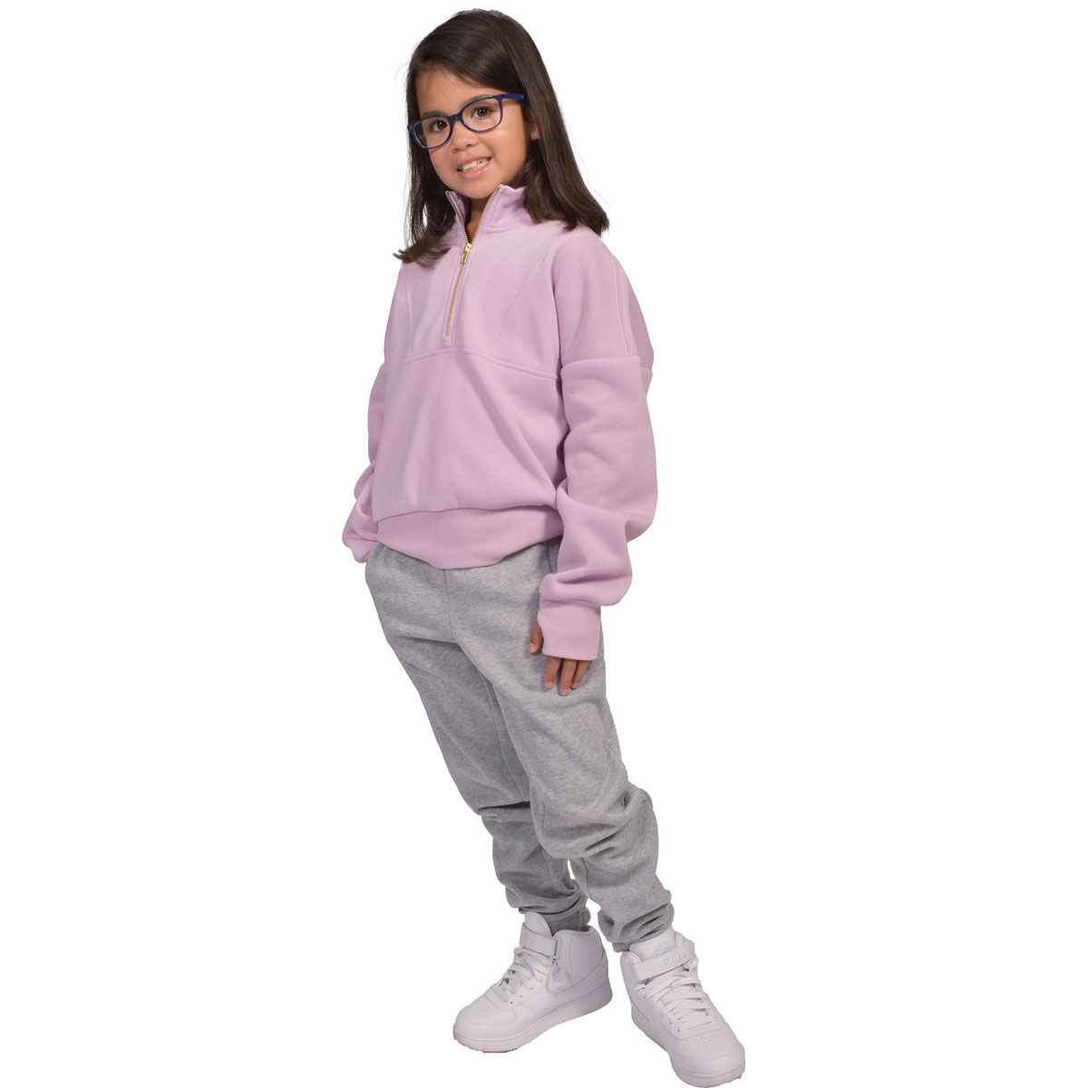 Ebb & Flow Girl's Fleece 1/4 Zip