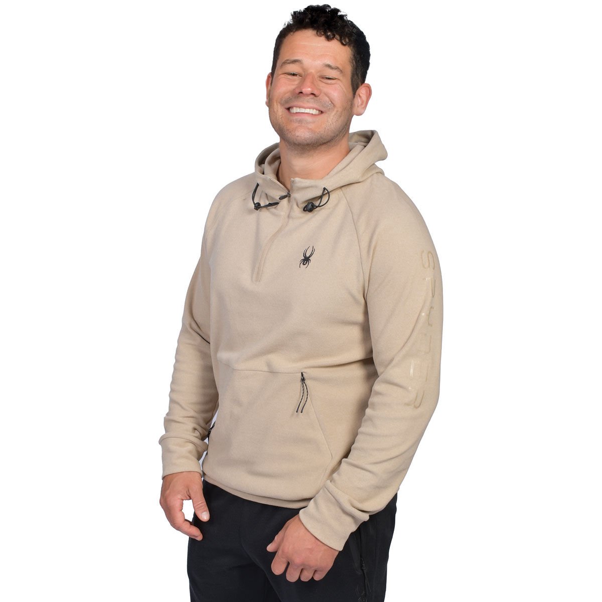Spyder Men's 1/4 Soft Hoodie
